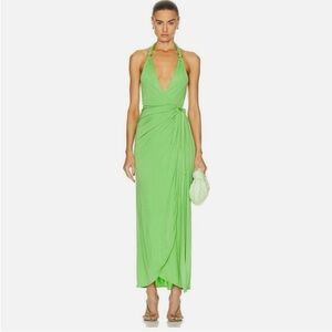 Staud Reagan Dress in Kiwi